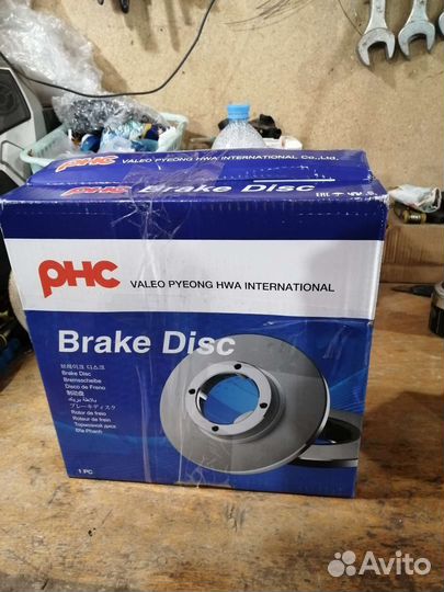 Тормозной диск задний valeo phc r1095