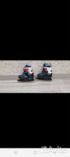 Коньки детские, размер 27-30