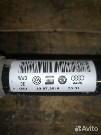 Привод передний левый Volkswagen Polo Sedan