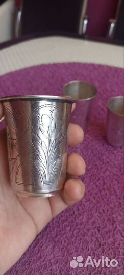 Рюмка, стопки серебро