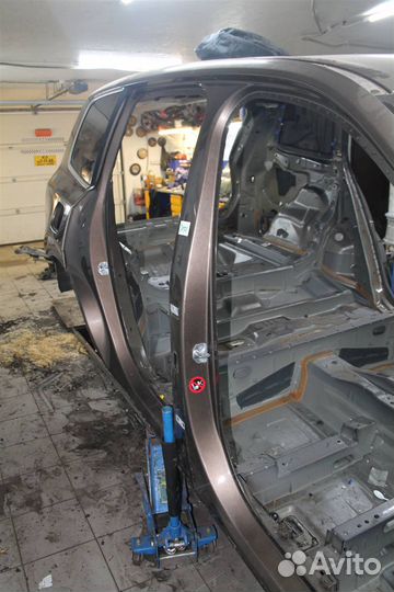 Порог со стойкой правый Volvo XC90 2014-2019