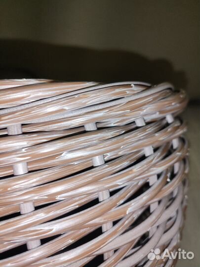 Кашпо для цветов из ротанга 12л