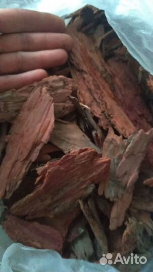 Кора сибирской лиственницы мульча