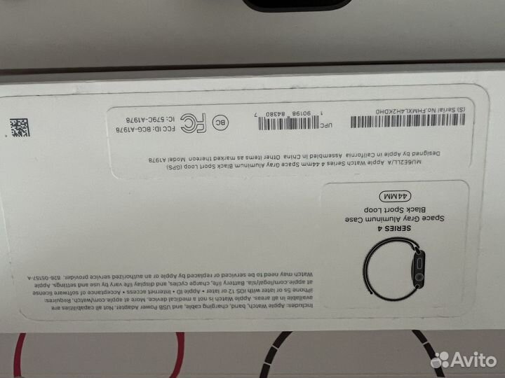 Часы apple watch 4 44 mm