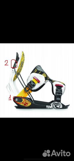 Flow крепление для сноуборда