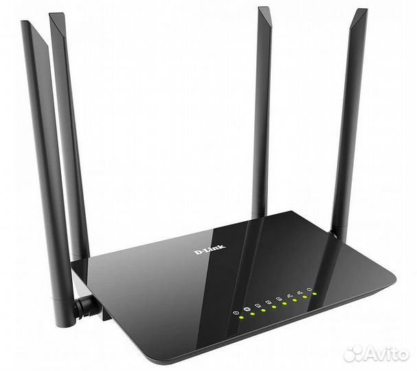 Wi-Fi роутер D-link DIR-843/RU, черный