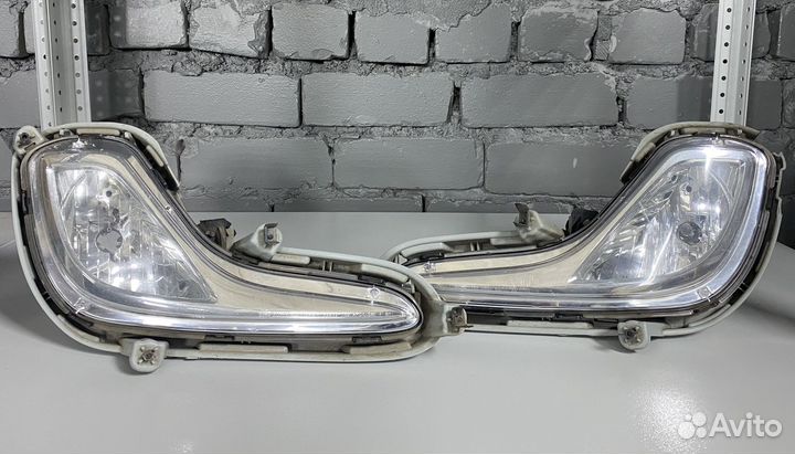 Противотуманные фары на Hyundai Solaris