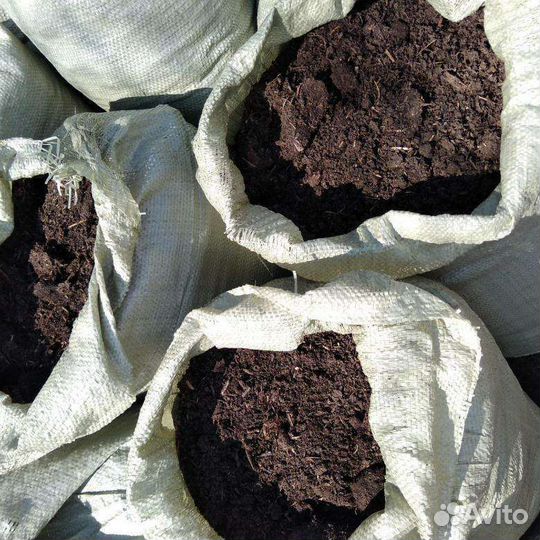 Перегной в мешках