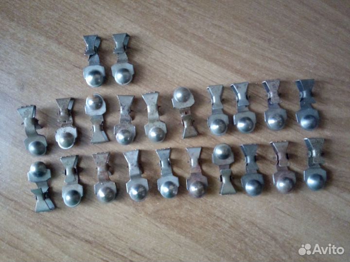 Крокодильчики для штор, Стразы