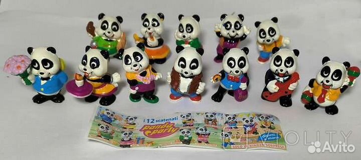 Киндер Сюрприз Panda Party 1994год