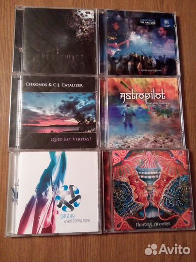 Фирменные CD Psy Trance, Psy Chill, Ambient, Goa