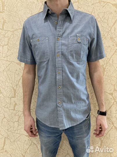 Рубашка мужская pull & bear