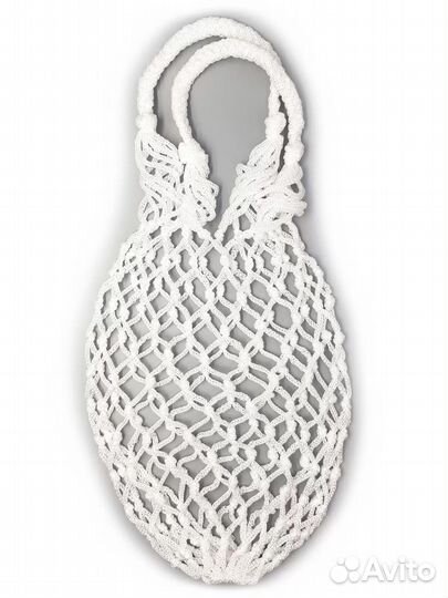 Сумка хозяйственная авоська плетеная сетка Svekla