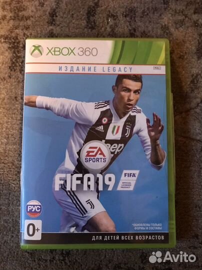 Игра для приставки xbox 360 Fifa19 (фифа 19)