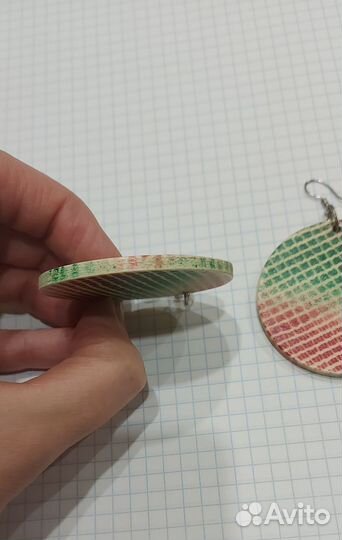 Серьги бижутерия