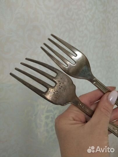 Вилка для мяса винтаж Италия