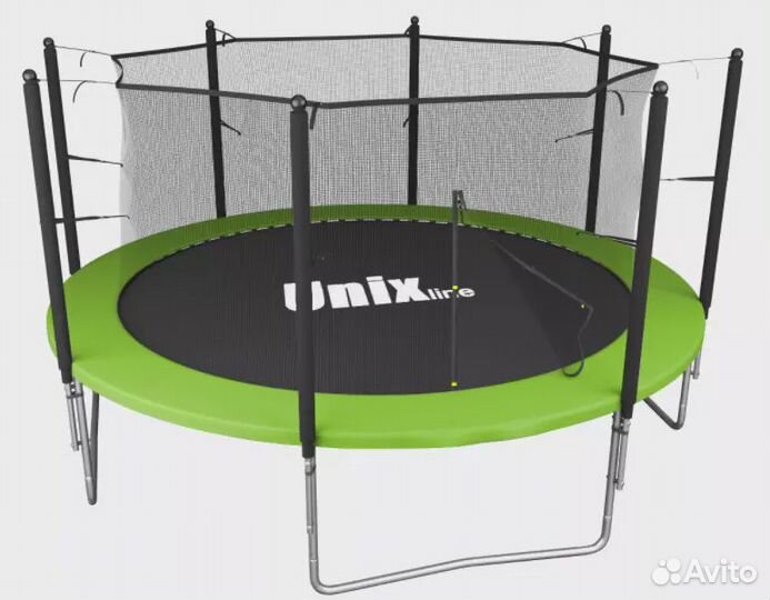 Батут unix line Simple 12 ft Green (inside)