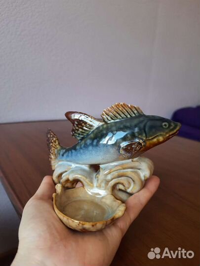 Статуэтка-подсвечник Рыба