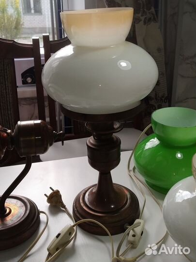 Настольная лампа и бра СССР. Винтаж