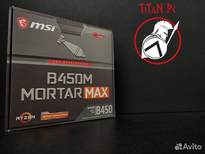 AMD Ryzen 5 3600 + Msi B450M Mortar Max / Обмен