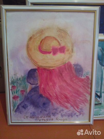Картины пятилетней дочери,для Вашего интерьера