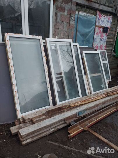 Окна пластиковые бу
