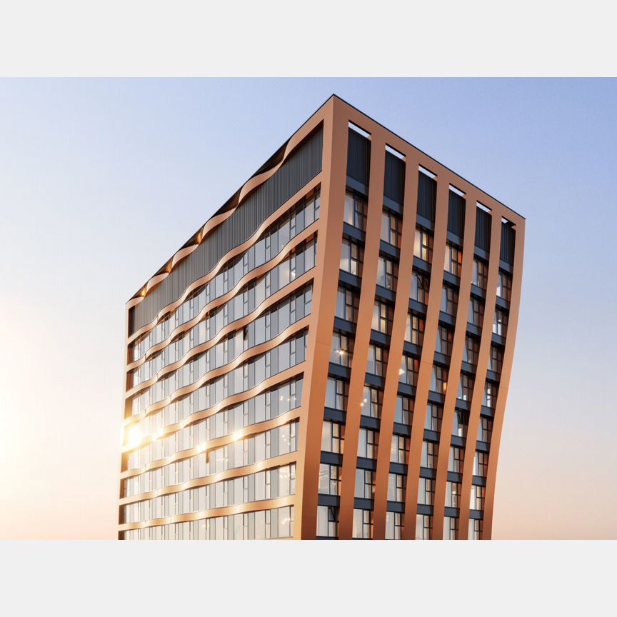 2-к. квартира, 52,5 м², 15/19 эт.