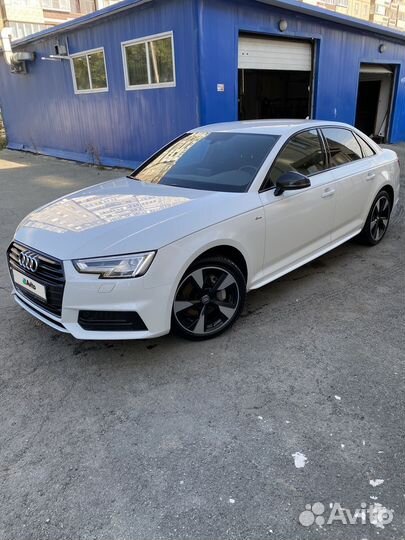 Audi A4 2.0 AMT, 2017, битый, 34 400 км