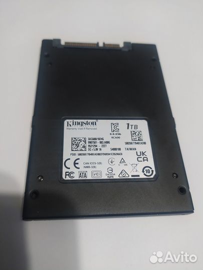 Ssd kingston kc600 1tb