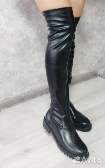 Сапоги ботфорты