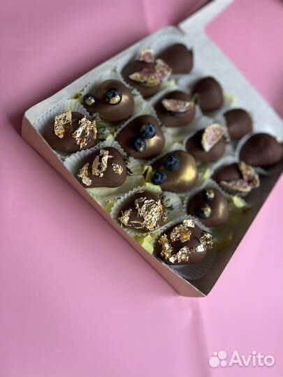 Клубника в бельгийском шоколаде