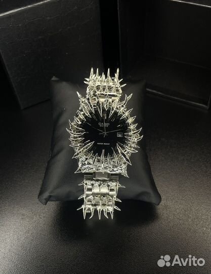 Кастомные часы casio alabaster