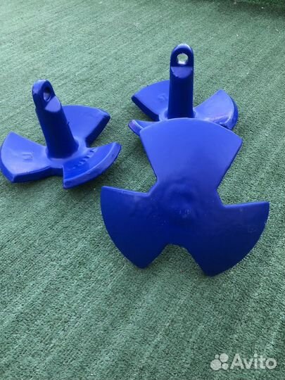 Якорь трёх лепестковый 6.8 кг