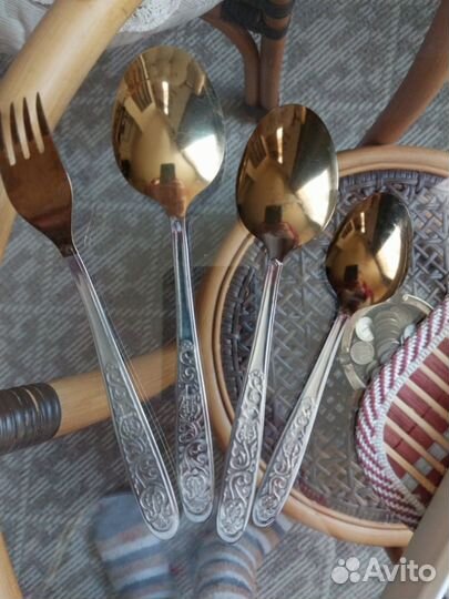 Набор столовых приборов СССР нержавейка