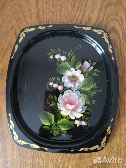 Поднос металлический СССР