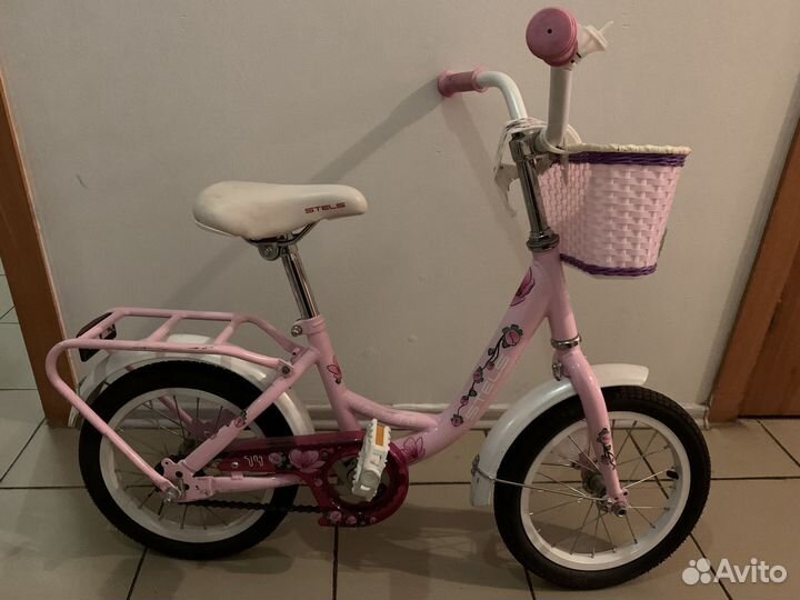 Велосипед для девочки от 3 лет