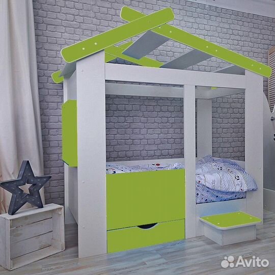 Кровать домик крепкая