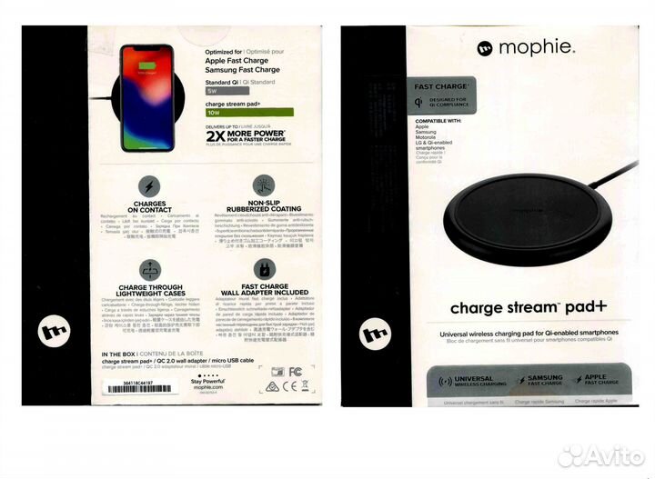 Mophie Wireless Беспроводное зарядное устройство