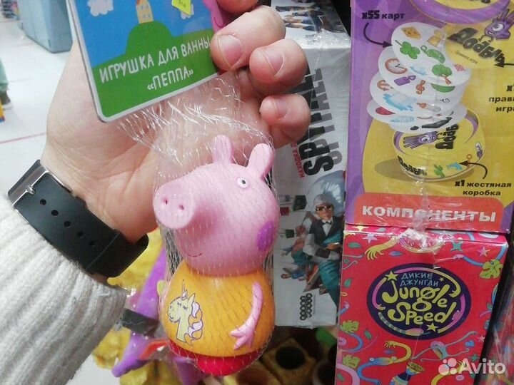 Игрушка для ванны Свинка Пеппа оригинал