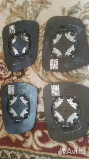 Зеркальный элемент geely atlas левый правый