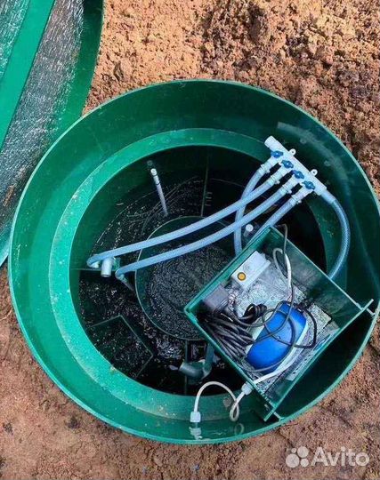 Септик доставка + установка