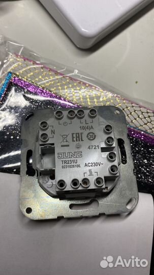 Терморегулятор теплого воздуха jung TR231U