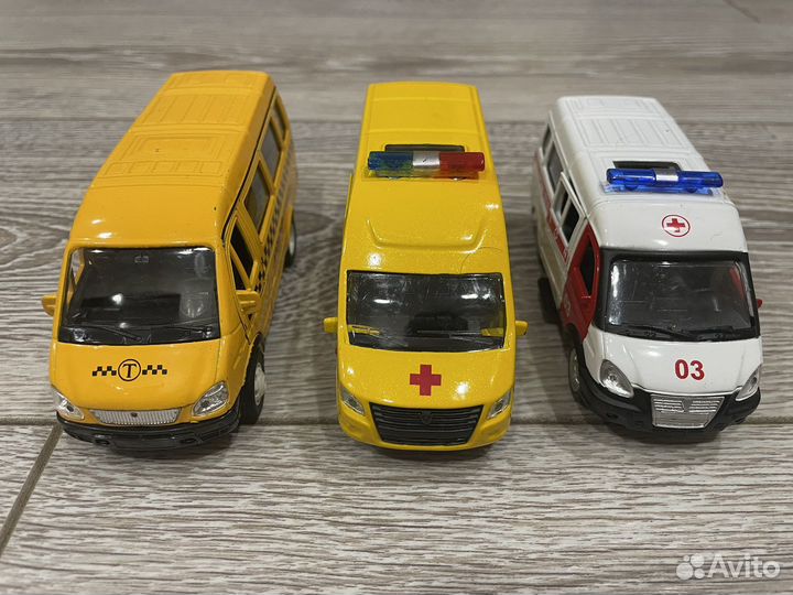 Металлические модели Autotime welly