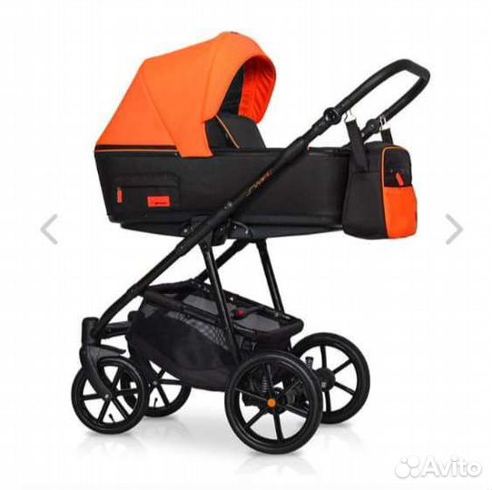 Коляска Riko Swift Neon 2в1, 24 Party Orang