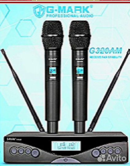 G320am профессион. новая радиосистема для караоке