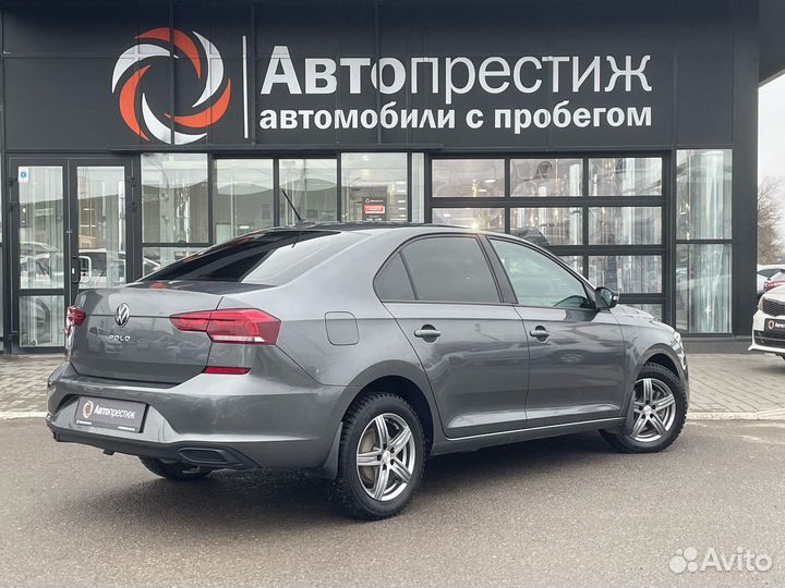 Volkswagen Polo 1.6 AT, 2021, 72 881 км