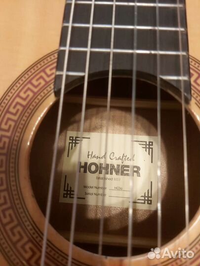 Акустическая гитара hohner