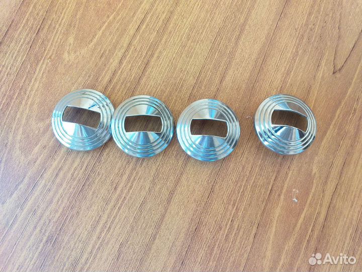 Накладки ручек стеклоподъемников ваз хром