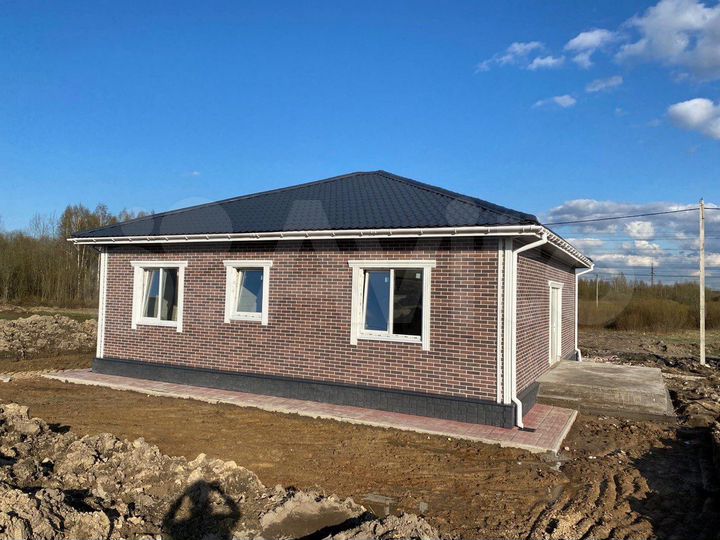 Коттедж 107 м² на участке 6,5 сот.