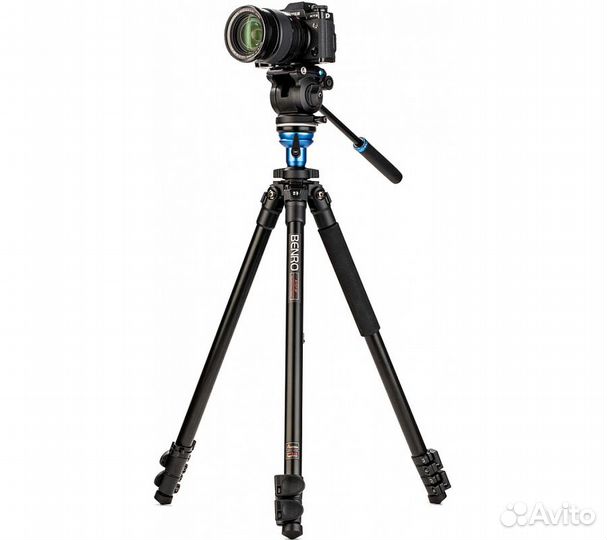 Штатив Benro A1573FS2PRO с видеоголовой алюминий